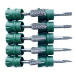 Type F 6MM 8MM 10MM 12MM Head Cut Dia Tungsten Carbide Burrs Bits Tree Shape for sale