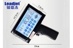 China S100C Handheld Batch Number Printer , Inkjet Date Coder Machine With Removable Battery supplier