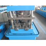 1.2mm Material Thickness 1.5 inch Chain Rolling Shutter Door Sliding Rail Forming Machine With PLC Control for sale