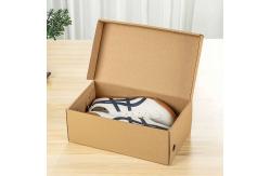 China Recyclable Biodegradable Corrugated Cardboard Boxes Shoe Packaging supplier