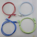 China FLUKE TEST Cat6 UTP FTP 23AWG 24AWG BC PVC Patch Cord ROHS Customized length for sale