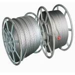 16mm Anti Twisting Steel Wire Rope For Two Bundled Conductors Stringing Overhead Line Tools for sale