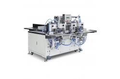 China Double Heads Napkin Tissue Paper Bag Packing Machine Electric Power Source supplier