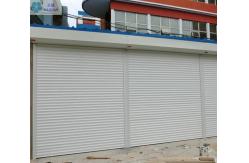 China 0.8mm Aluminum Bulletproof Vertical Roller Shutter Garage Doors supplier