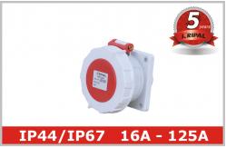 China Red 4 Pin 3H Industrial Plugs And Connectors for Reefer Container supplier