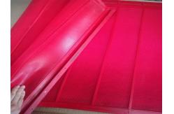 China Flat Polyurethane Shale Shaker Screen With Yarn Embeded supplier