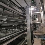Multi Tier Automatic Poultry Feeding System For Broiler 1800x1200x410mm Size for sale