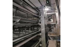China Multi Tier Automatic Poultry Feeding System For Broiler 1800x1200x410mm Size supplier