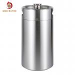 Screen Printing Insulated Mini Keg , Double Wall 5L Stainless Steel Mini Keg for sale