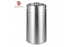 China Screen Printing Insulated Mini Keg , Double Wall 5L Stainless Steel Mini Keg supplier