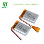 Compact 3.7v 400mAh Rechargeable Lithium Polymer Battery Power Lithium Ion Cell 802030 with Jst Connector for sale