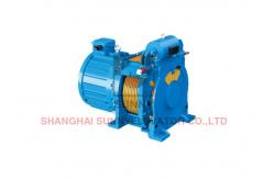 China Permanent Magnet Synchronous Gearless Traction Machine T Guide For Elevator 2500kg supplier
