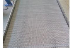 China Food Grade Compound Balanced Weave V Shaped Conveyor Wire Mesh Belt supplier