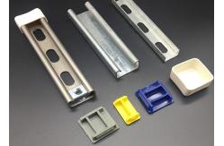 China Custom Color pvc 41x41 41x21 Unistrut End Caps supplier