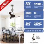 Experience Comfort and Convenience with 1stshine 180 Degree Rotatable Ceiling Fan