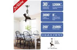 China Experience Comfort and Convenience with 1stshine 180 Degree Rotatable Ceiling Fan supplier