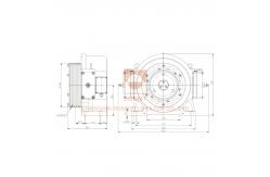 China Load 1150kg Gearless Traction Machine For Passenger Elevator Motor supplier