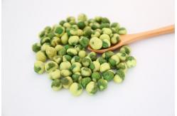 China GMO - Free Roasted Salted Green Peas Delicious Safe Raw Ingredient Hard Texture supplier