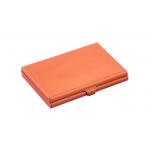 Personalized Aluminum Card Case Mirror Glass Magnetic Closure for sale
