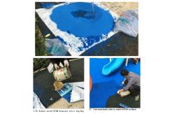 China Eco-Friendly 1.5mm Recycled EPDM Playground SBR Rubber Mat Surface supplier