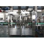 Full Automatic Carbonated Drink Filler Equipment PET Bottle Screw Capping for sale