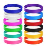 Customized Silicone Wristbands Festival For Advertising Silicone Bracelet Promotional Business Event Wristbands