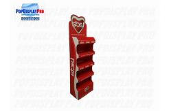 China Temporary Impact Chocolates Retail Shipper Display with 5 Shelves supplier