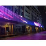 Programmable Transparent LED Mesh Screen S30 P50 P100 Waterproof IP65