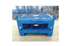 China Efficient Storage Solution Collapsible Pallet Cage With Steel Construction supplier