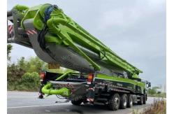 China 2013 Mode Used Concrete Boom Trucks 63m With Scania Chassis supplier