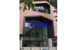 China 80mm Depth 6063-T5 Aluminum Interior Sliding Windows CE Laminated supplier
