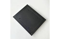 China Black Plastic Electronic Parts 20~60 HRC Injection Molded Parts supplier