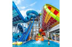 China Factory Theme Park Commercial Water Slides Large Water Bowl Slide supplier