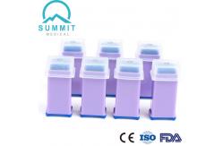 China 28G 1.8mm Pressure Activated Safety Lancets with Auto Retractable Needle, Purple supplier