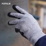 13 Gauge Polyester Polyurethane Palm Coated Gloves ANSI Level 5 Cut Resistant Gloves