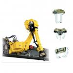 Payload 70kg Reach 1900mm FANUC M-710iC/70T Robot Arm With Schunk Gripper As Handling Robot for sale