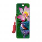 High Definition 3D Lenticular Bookmark 6 x 12 cm 4 Colors Customized for sale
