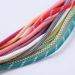 Polyester Drawstring Cord Braided Round Shape Custom Color For Hoodie for sale