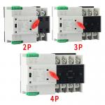 CE Excitation Dual Power ATS Automatic Transfer Switch 3P For Generator