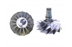 China Customized CNC Milling Machining High Precision Titanium Alloy Impeller supplier