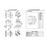 BEF2003 EF20 Horizontal 3 3 PIN Power Distribution Transformer Ultimate Solution for 220v to 110v Conversion for sale
