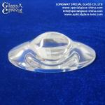Custom Optical Borosilicate Glass Street Light LED Glass Lens for sale