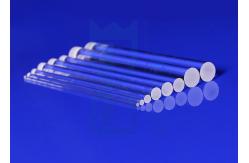 China Finish Milling Clear Fused Quartz Rod For Solar Semiconductor supplier
