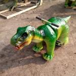 Theme Park Best Animatronic Dinosaur Ride Sunproof / Weather Resistant for sale
