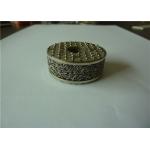 Dia 50*20mm Brass Compressed Knitted Mesh 98% Filter Square Hole for sale