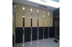China Ballroom Sound - Proofing Sliding Partition Walls Panel Width 500mm - 1220mm supplier