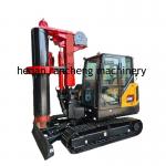 RCQ-10C Mini Hydraulic Rotary Piling Rig Kubota Diesel Engine 2000mm Chassis Width for sale