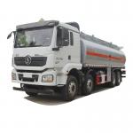 Shacman 26000l Carbon Steel Aluminium Alloy 8x4 Fuel Oil tank Truck for sale