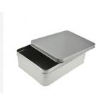 Waterproof Tea Tin Boxes ISO9001 CMYK 4C Metal Storage Case for sale