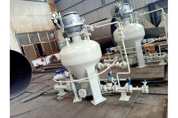 PLC Control Dense Phase Pneumatic Conveying System 6 - 10m/S